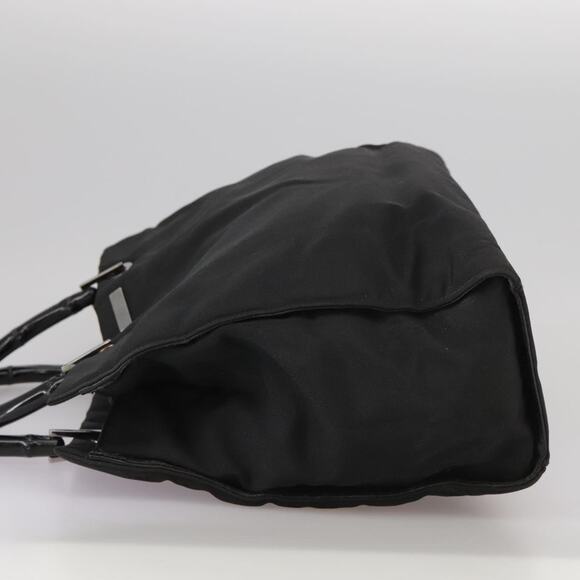 GUCCI Bamboo Hand Bag Nylon Black 002 1010 002 1010 - Picture 4 of 13